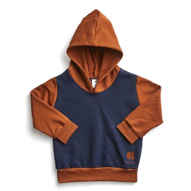 Navy and Amber Hoody