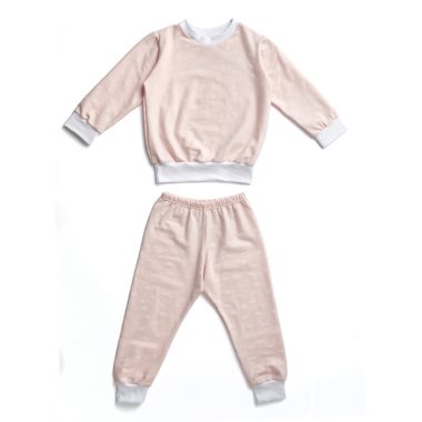Light Pink Heart Pyjamas
