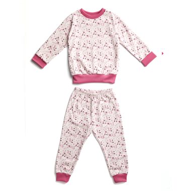 Light Pink Floral Pyjamas