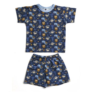Dinosaur Print Short PJ's