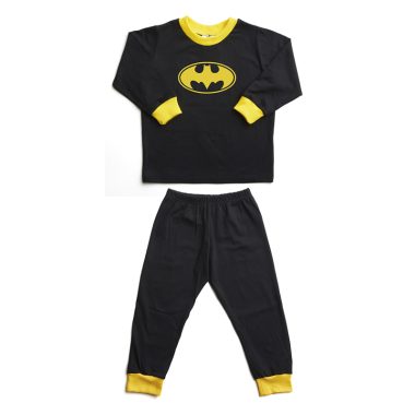 Black Pyjamas Batman Print