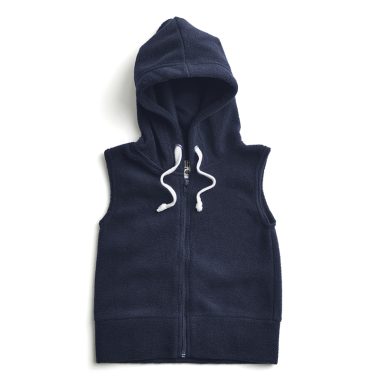 Navy Sleeveless Hoody
