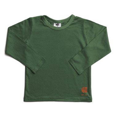 T-shirt long sleeve Bottle Green