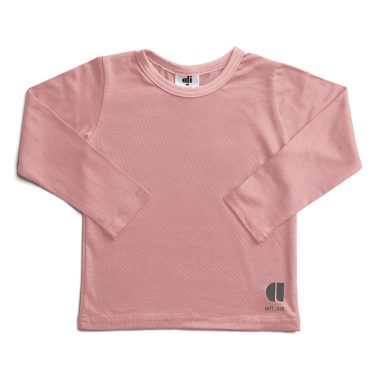 T-shirt long sleeve Dusky Pink