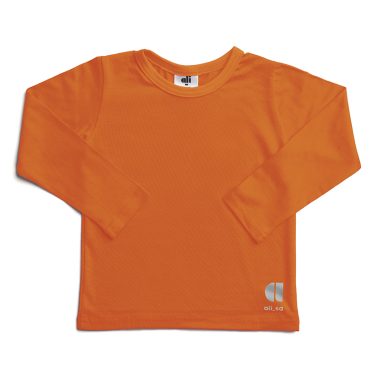T-shirt long sleeve Orange
