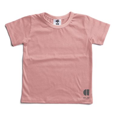 T-shirt short sleeve Dusky Pink