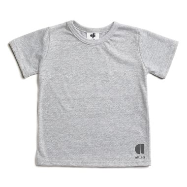 T-shirt short sleeve Grey Melange