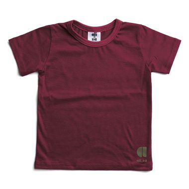 T-shirt short sleeve Maroon