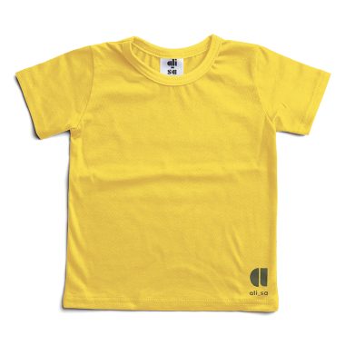 T-shirt short sleeve Yellow
