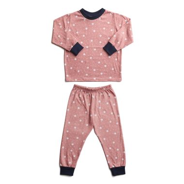 Dusky Pink Flower Pyjamas