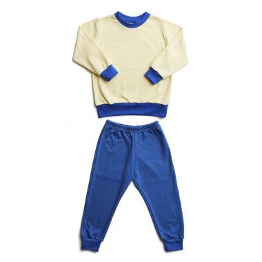 Pastel Yellow/Blue Pyjamas